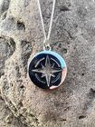 Compass Necklace  - Sterling Silver