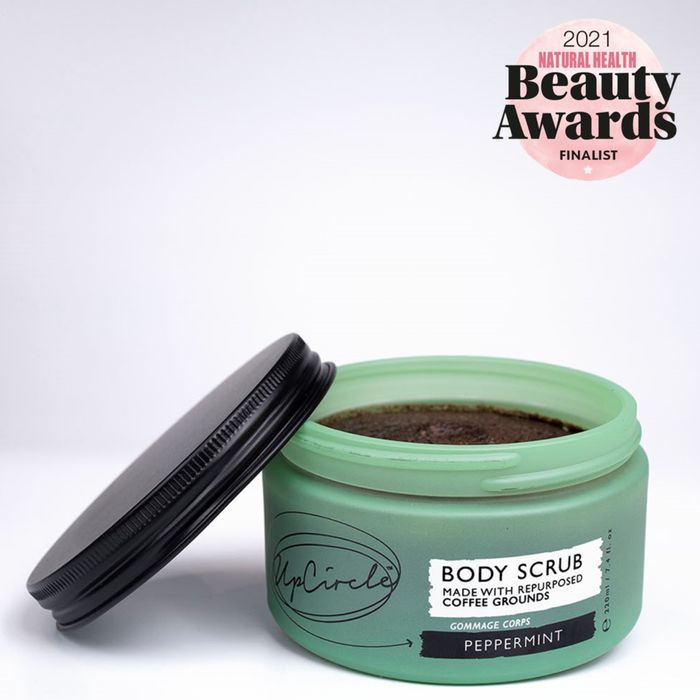 Peppermint Body Scrub with Coffee + Shea Butter