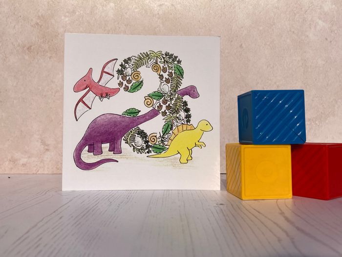 Dinosaur Childrens Cards