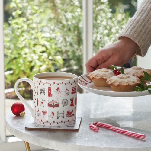 Victoria Eggs Christmas Mugs