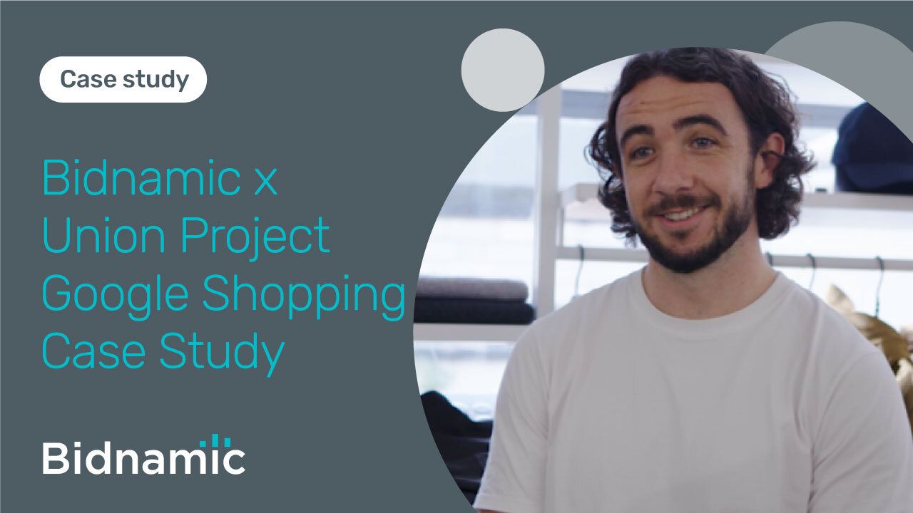 Bidnamic and The Union Project optimise Google Shopping | Case Study