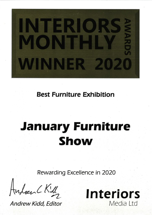 Picture of award from JFS