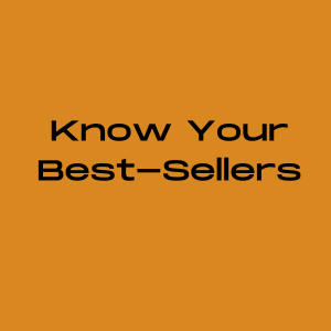 Know your best sellers