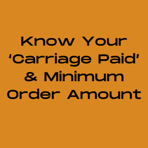 Know your 'carriage paid' amount