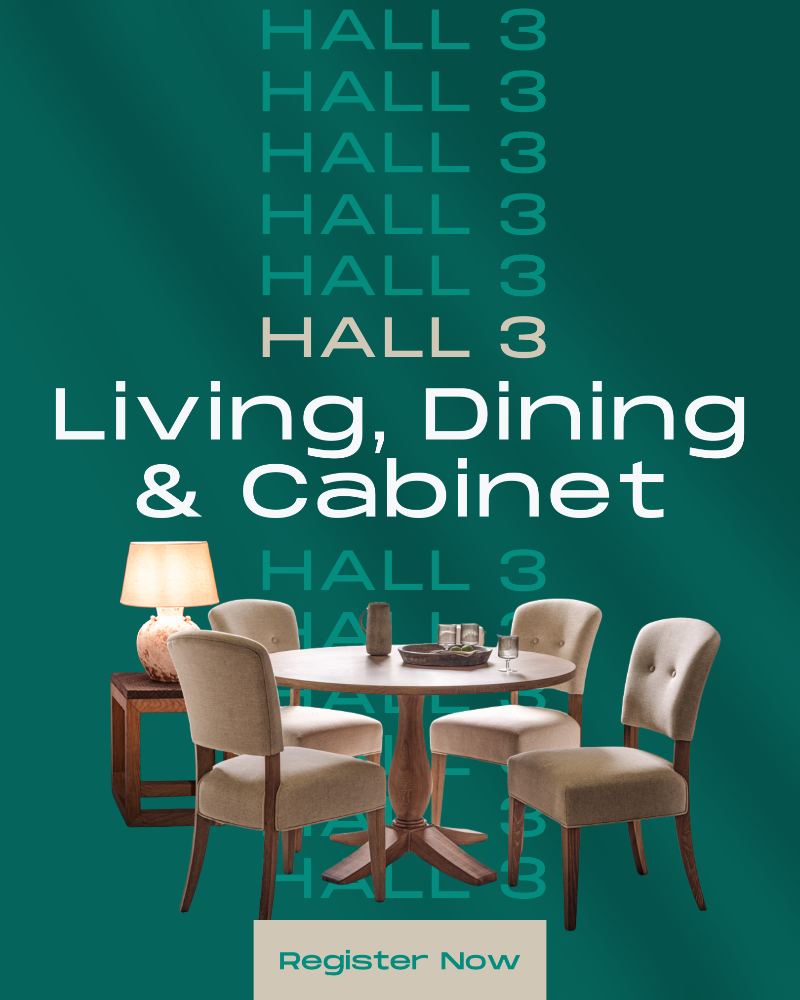 iving dining and cabinet
