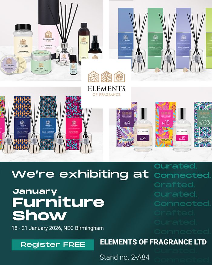 Elements of Fragrance Exhibits at the January Furniture Show 2026