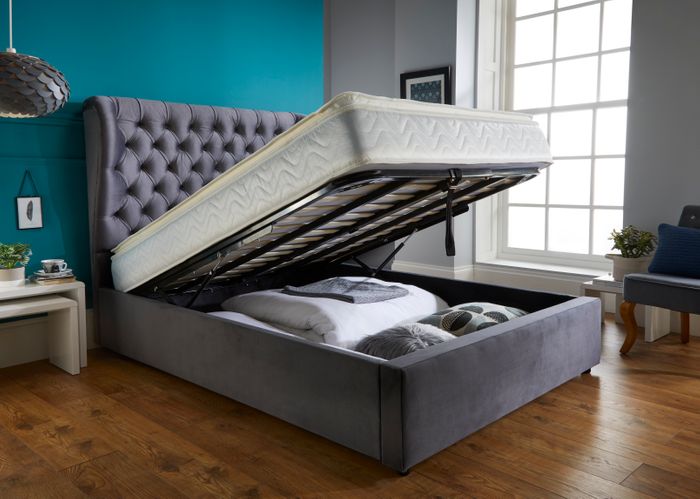 Olivia ottoman bed frame