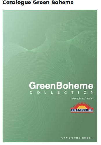 GREENBOHEME OUTDOOR AND INDOOR CATALOGUE