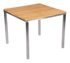 Dining Square Table SUS304 frame FSC Teak worktop