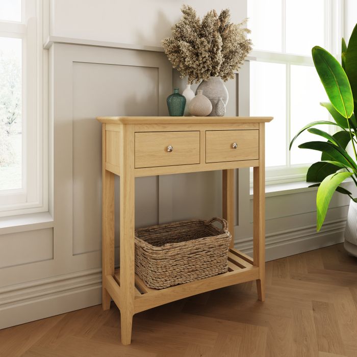 2 Drawer Telephone / Console Table