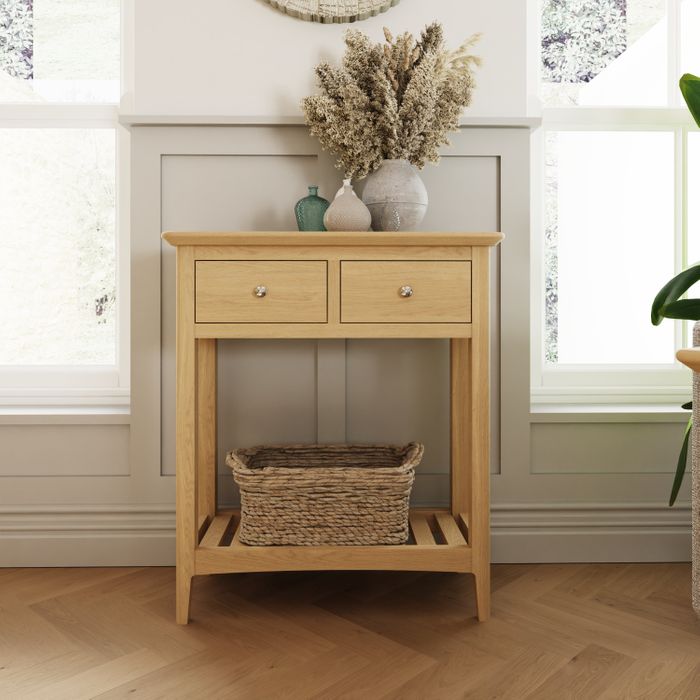 2 Drawer Telephone / Console Table