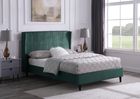 Amelia Beds in Velvet Fabric