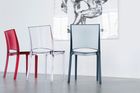 B-Side Clear polycarbonate chair