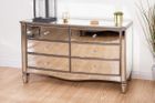 Elysee 6 drawer wide chest