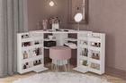 Olivia corner dressing table with storage