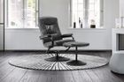 Memphis Swivel Chair and Footstool