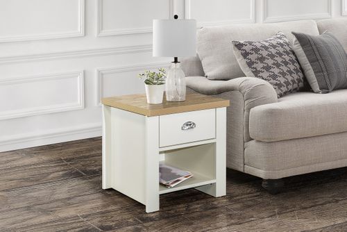 Highgate 1 Drawer Lamp Table