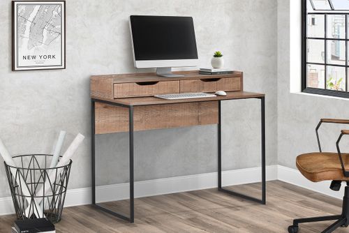 Urban 2 Drawer Office Desk Rustic