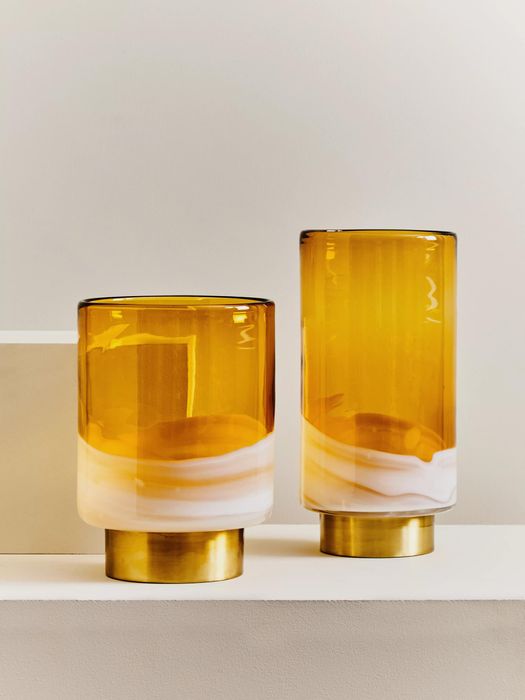 Cleo Amber Vase