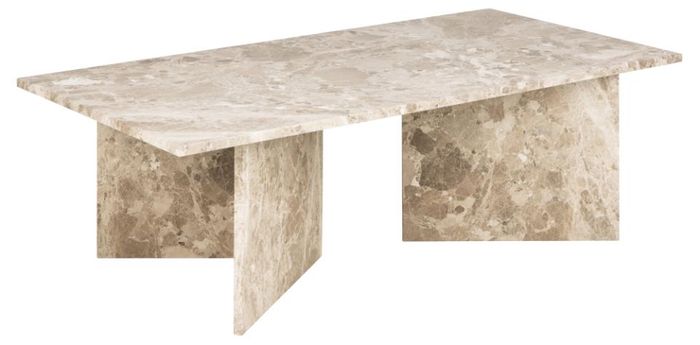 Vega coffee table - Latte brown