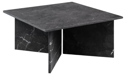 Vega coffee table - Black marble