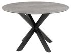 Heaven round ceramic table grey