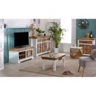 Alfie Wood Sideboard - 3 Drawers & 3 Doors
