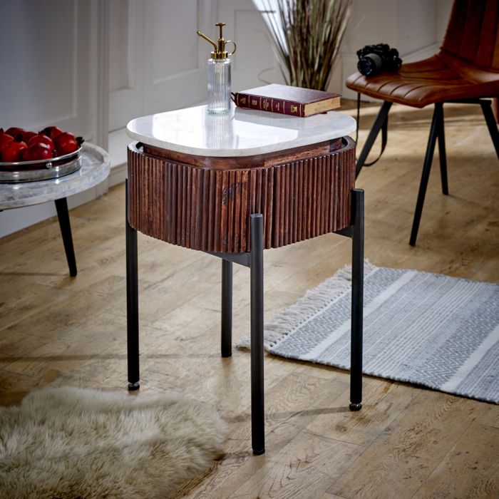 Opal Range Bedside Table