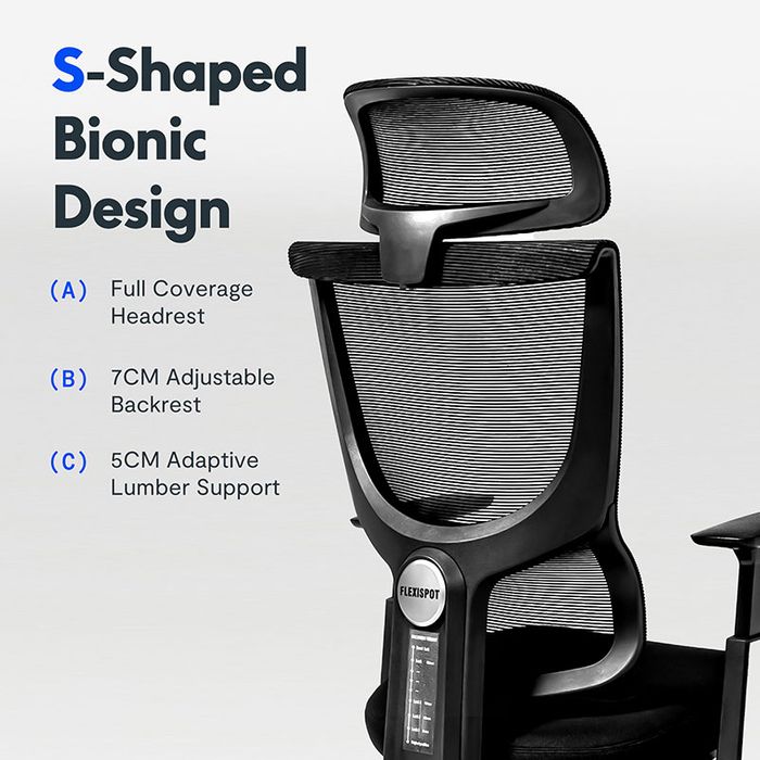 Flexi-Chair Ergonomic Office Chair BS8