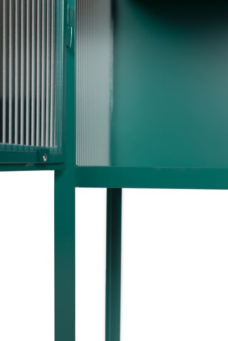 Deep sea green Outfront cabinets