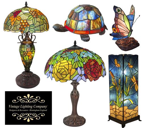 Tiffany Style Lamps and Art Deco/Nouveau