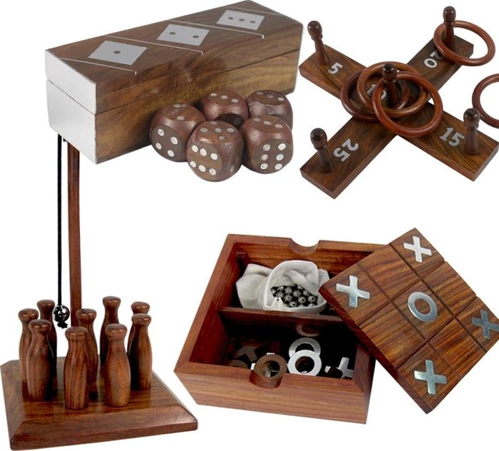 Traditional Wooden Games