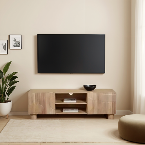 Austin Solid Wood TV Cabinet