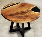 Round Walnut Table '' 4 Eyes''