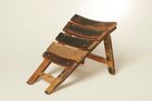 Adirondack chair and footstool