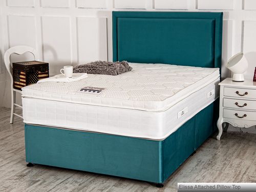 Elissa Attached Pillow Top