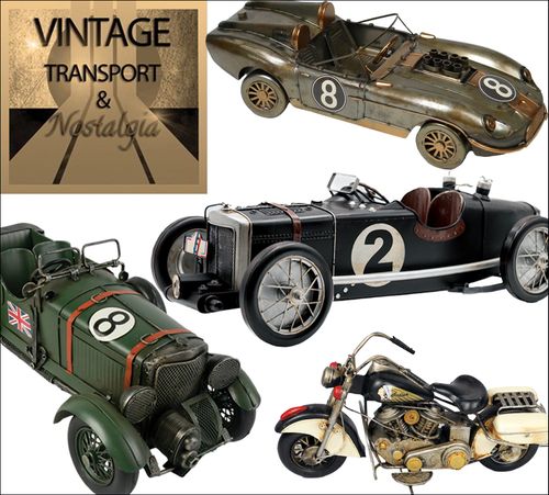 Nostalgia & Metal Tin Plate Models