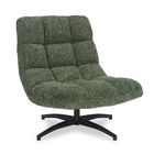 Chillax heavily tufted, lounge chair.