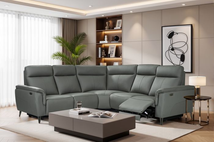 Mezanno Leather Electric Reclining Sofa Collection