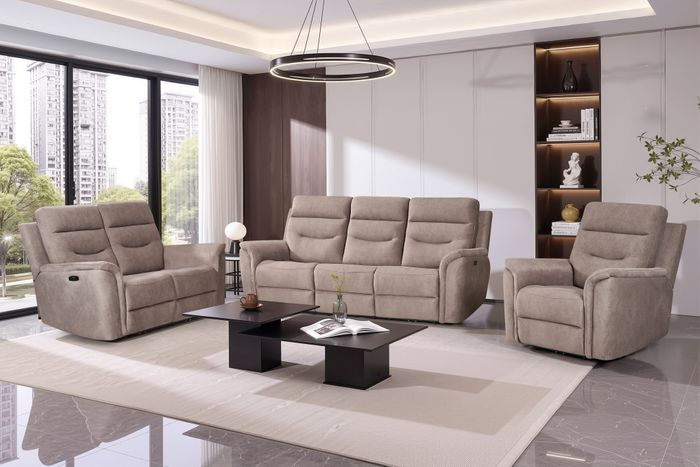 Capello Fabric Electric Reclining Sofa Collection