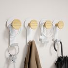 KAPANOU Wall Mounted Coat Rack with Shelf-5 Hooks, Coat Rail with Heavy Duty Metal Hooks for Bathroom, Bedroom, Entryway, Modern and Decorative Aluminum Wall Hanger for Hanging Coats, Towels, Hats (Black)