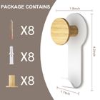 KAPANOU Wall Mounted Coat Rack with Shelf-5 Hooks, Coat Rail with Heavy Duty Metal Hooks for Bathroom, Bedroom, Entryway, Modern and Decorative Aluminum Wall Hanger for Hanging Coats, Towels, Hats (Black)