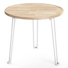 KAPANOU Folding Round Table 22.8in Indoor Outdoor with foldable Legs,  Heavy Duty Portable Table for Parties, Patio