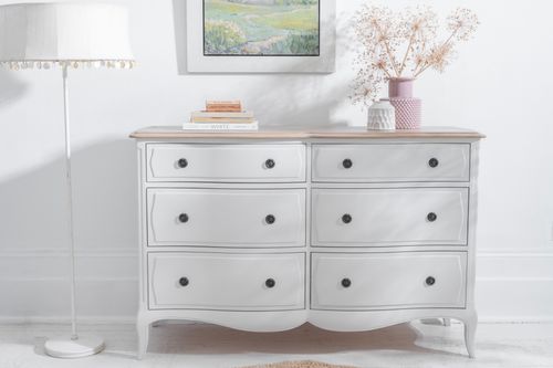 Amelie 6 Drawer Wide Chest