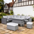 Catalina Range Modular Corner Sofa Set With Rising Table