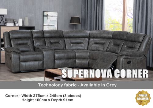 SUPERNOVA CORNER POWER RECLINER