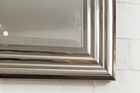 Metallic Silver Chrome Mirror