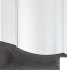 Metallic Brushed Silver Mirror