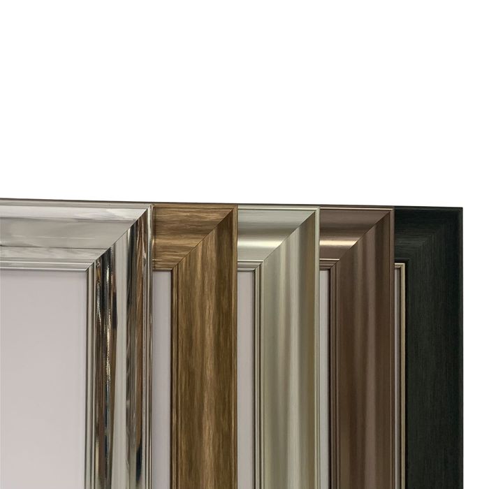Zoe Gun Metal Mirror