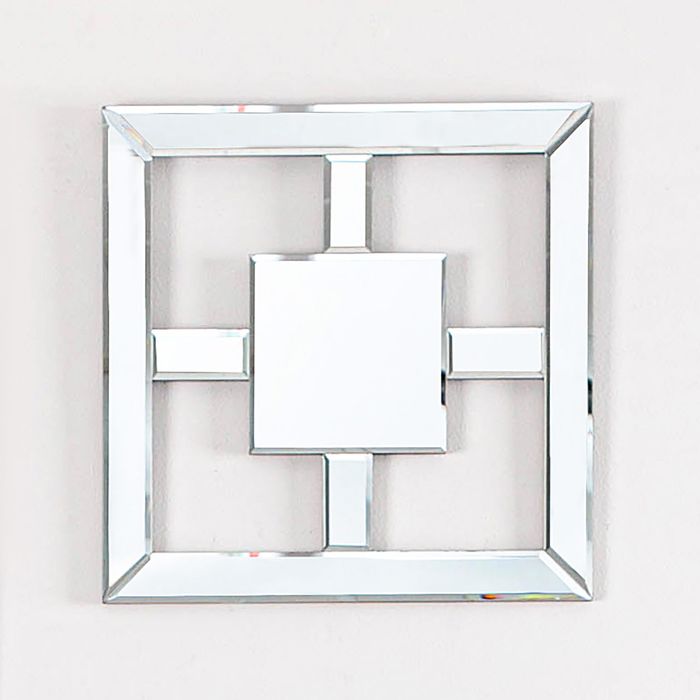 Value 40cm Square Mirror Wall Art